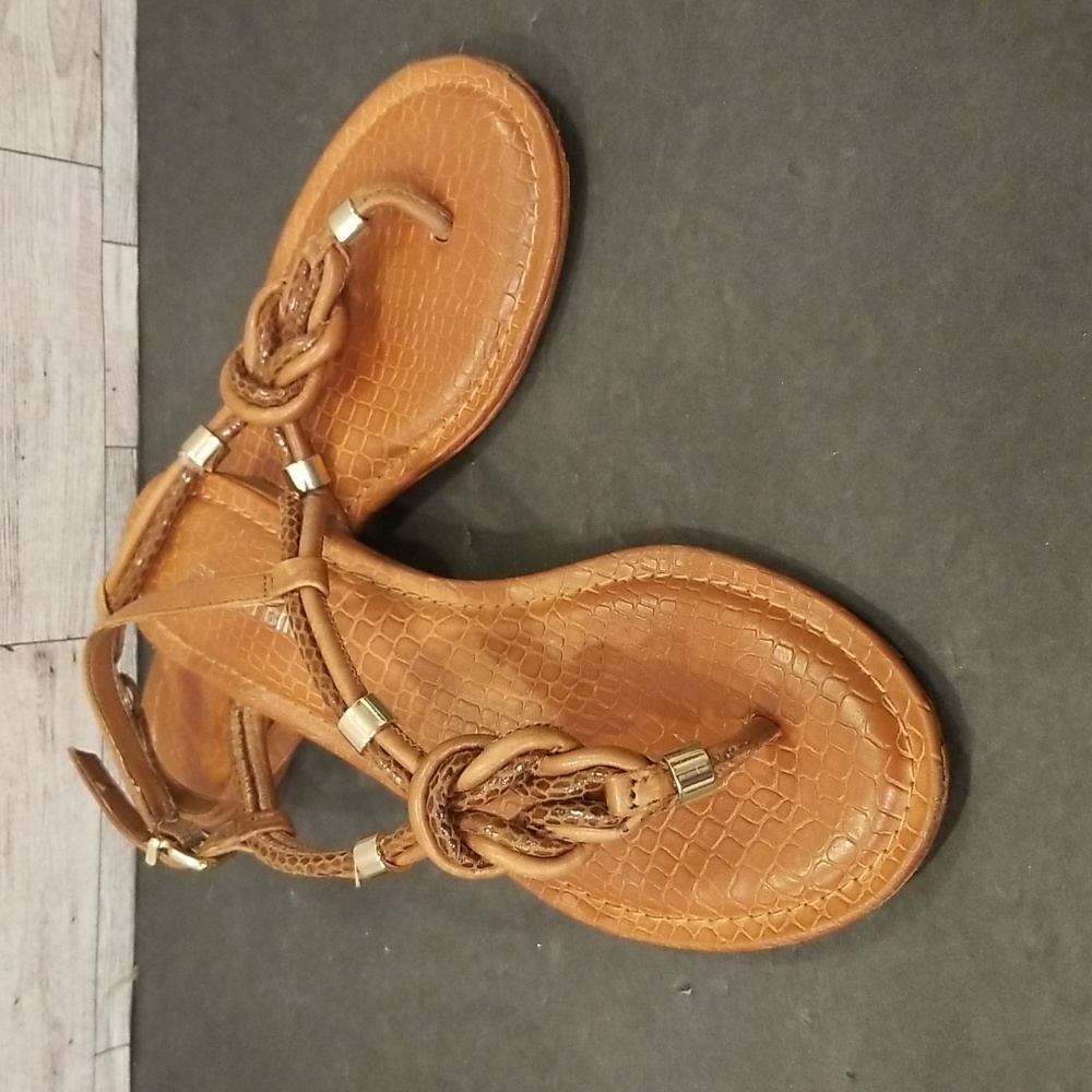 Gianni Bini LYNDIE Leather Sandals 8M
